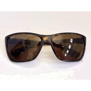 Ray Ban RB4331 710/73 Polarized Sunglasses, Lite Havana/ B-15 Brown Lenses